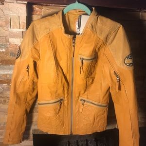 Harley Davidson genuine goat skin leather woman’s